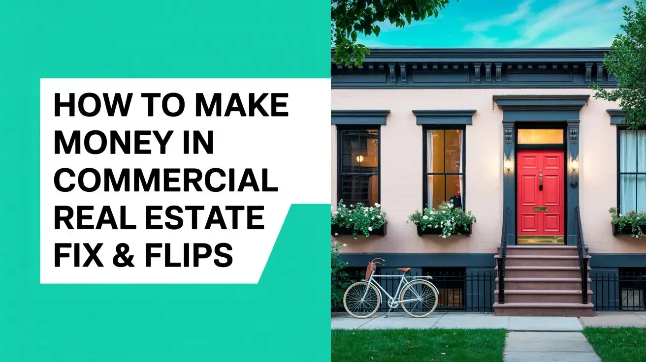 Commercial Real Estate Fix & Flips